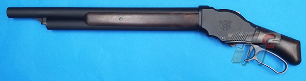 Maruhsin Terminator 2 M1887 Shot Gun 6mm Wood Version (H.W.) (Short) - Click Image to Close